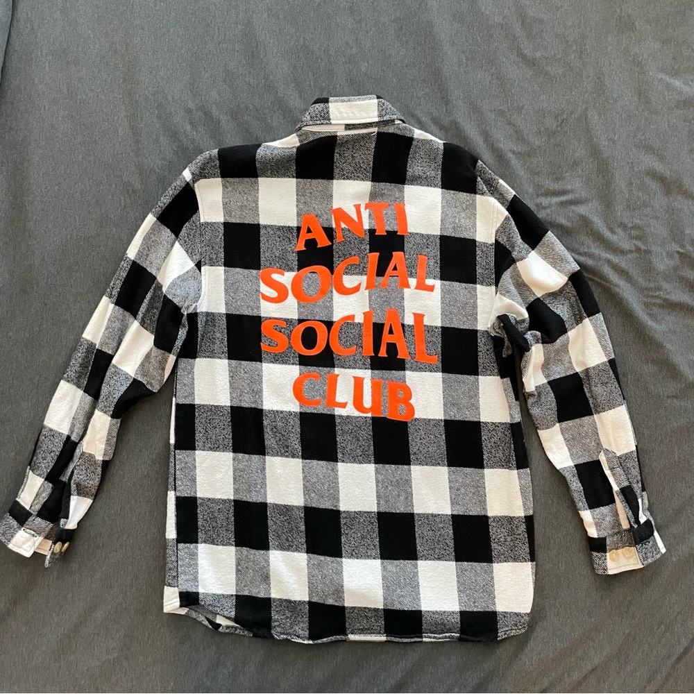 Anti-Social Social Club Flannel - Size Medium